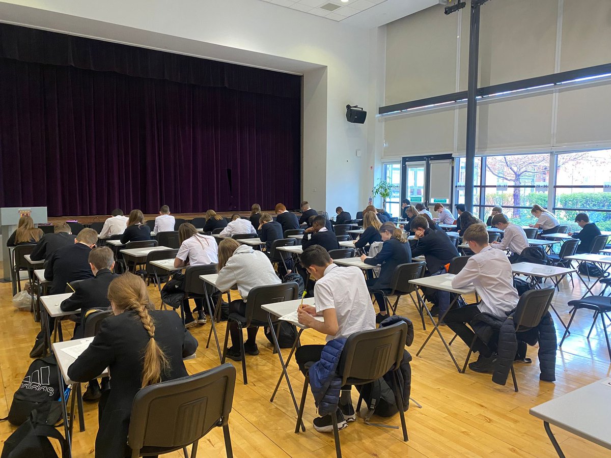 Our S1/2 pupils took part in the @UKMathsTrust Junior Maths Challenge today! Excited to see the results in due course! Well done everyone 🌟