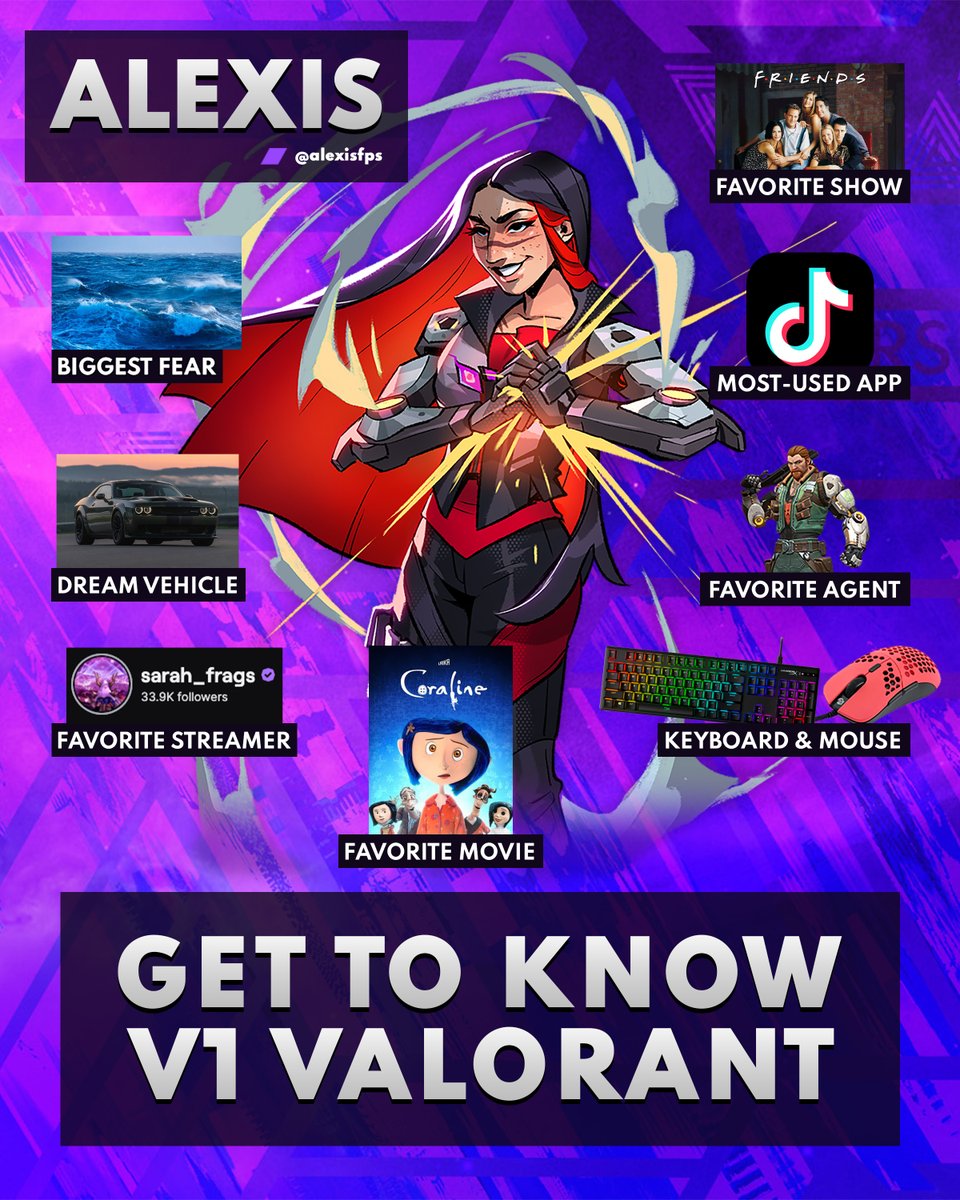 version1gg's tweet photo. *queue 'Friends' intro*
Get to know #V1VAL | @alexisfps https://t.co/OwZQfsoMpZ