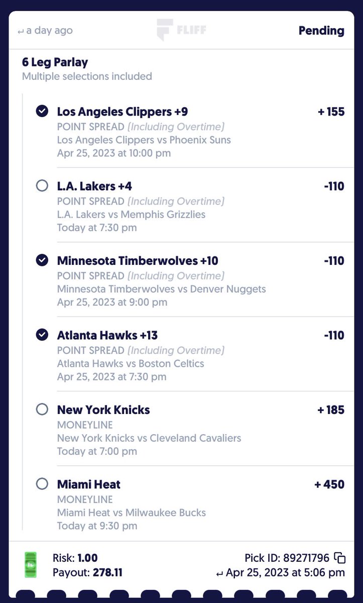Chef_Wood_EV's tweet photo. You know what? Screw it. IF I WIN YOU WIN. 🚨$100 GIVEAWAY🚨

If either #parlay hits, I give 2 people $50 each. Like/retweet to enter. BONUS entry if you also follow. Extra #bankroll for you, on me.

#prizepicks #fliff #sportsbetting #gambling #oddsjam #POTD #betting #freepicks https://t.co/KZCKNWefsB