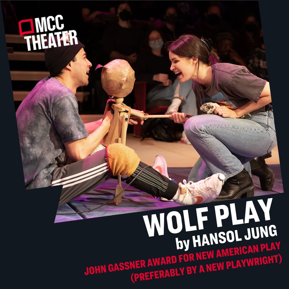 mcctheater's tweet photo. MCC is honored to receive three Outer Critics Circle Award nominations recognizing WOLF PLAY and ONLY GOLD! #OuterCriticsCircle @OuterCriticsOCC #wolfplaymcc #onlygoldmcc
๐ท Julieta Cervantas WOLF PLAY / Daniel Vasquez ONLY GOLD https://t.co/GxVWdF3rhT