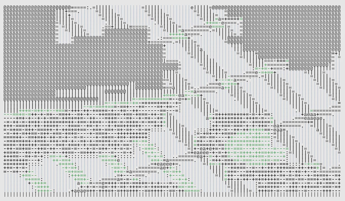 _stc's tweet image. 🟩⬜️ #generative #textmode