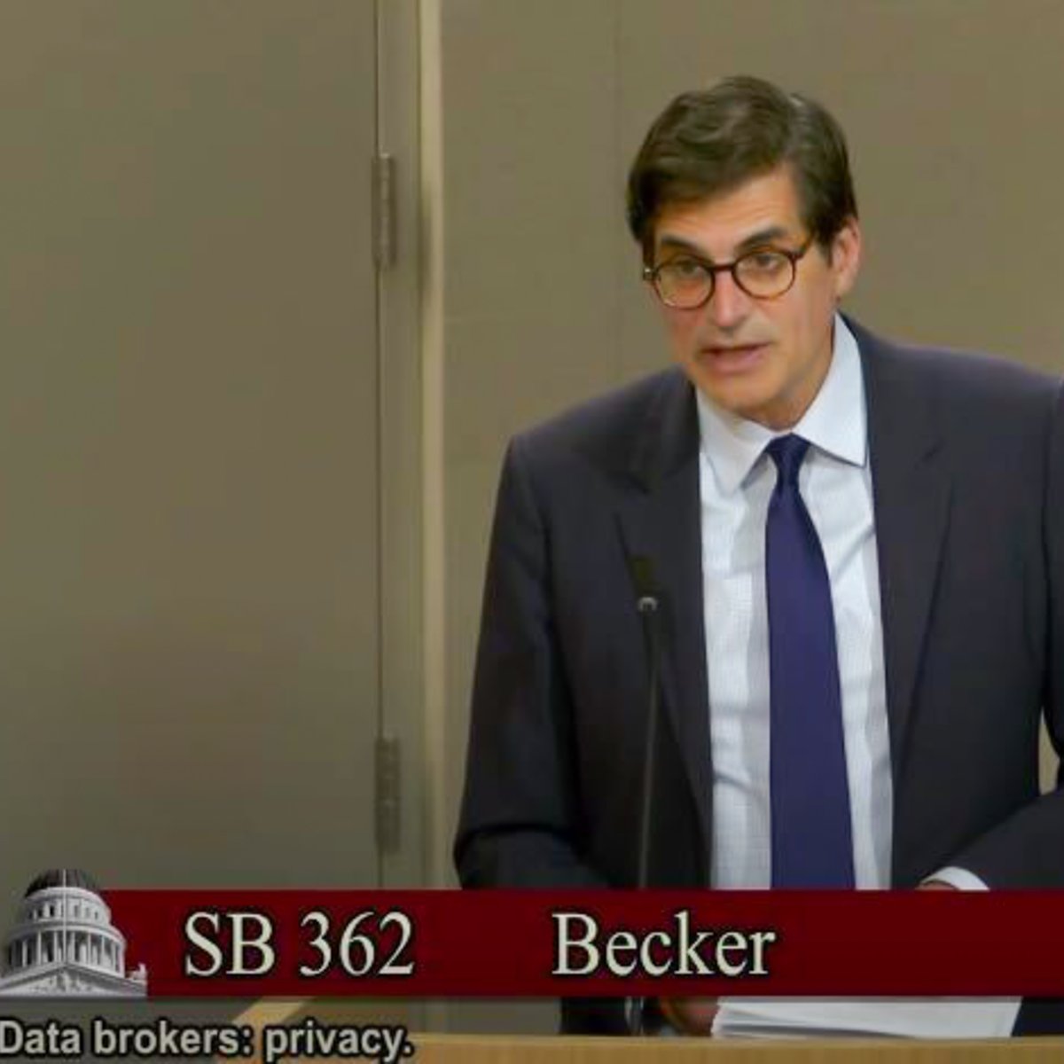 SenJoshBecker's tweet photo. Been a busy week of bill presentations and testimony. Yesterday, I presented #SB362: The Delete Act, in Judiciary, to protect our rights to data privacy. Today #SB634: Opportunity Housing, in the Governance and Finance Committee, to build temporary shelters on unused land. #caleg https://t.co/CUtkEfNRVh