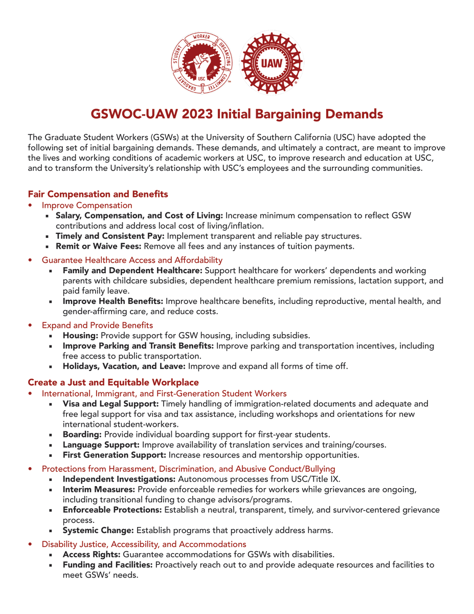 GSWOC-UAW USC (@gswocusc) / Twitter