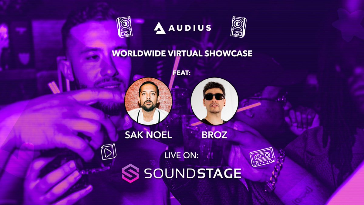 AudiusSpanish's tweet photo. Anunciando oficialmente el primer evento en nuestro soundclub @SoundstageFM este próximo 16 de mayo, como anfitriones estarán los grandes @brozrdz &amp; @saknoel llevando esta fiesta a otro nivel 🎶 

Sin duda alguna esta fiesta vendrá con muchas sorpresas 😎 https://t.co/TZD0LEOsxT