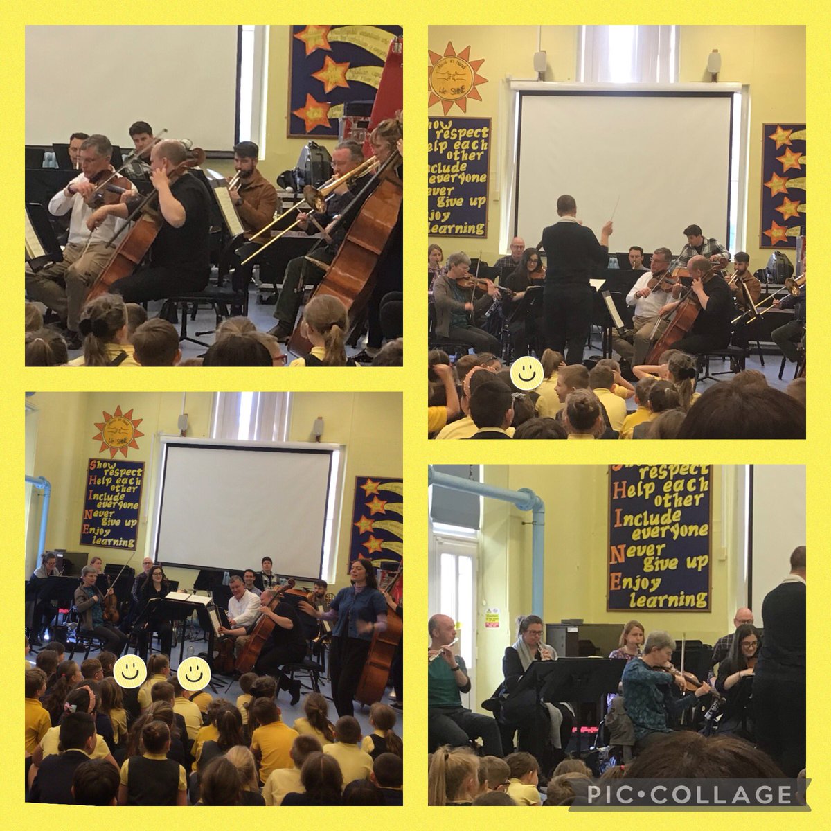 Ffaldau Primary (@ffaldauprimary) on Twitter photo What a treat we had yesterday when 13 musicians from <a href="/BBCNOW/">BBC NOW</a> visited our school for a very special concert. We thoroughly enjoyed their performance and we looking forward to more opportunities to listen to their music in the future. Diolch yn fawr! What a treat we had yesterday when 13 musicians from <a href="/BBCNOW/">BBC NOW</a> visited our school for a very special concert. We thoroughly enjoyed their performance and we looking forward to more opportunities to listen to their music in the future. Diolch yn fawr!