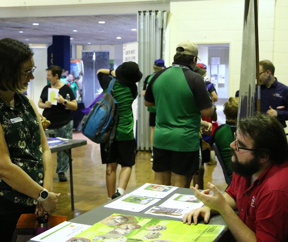SQLandscapes's tweet photo. π // Did you see us at the South West Careers Expo? #SQLandscapes made a presence at the expo with members of our Toowoomba & Charleville offices manning the stall & answering questions of local students from all over the region. Learn more: π https://t.co/ZT5eJVlcah https://t.co/tIN95q09SU