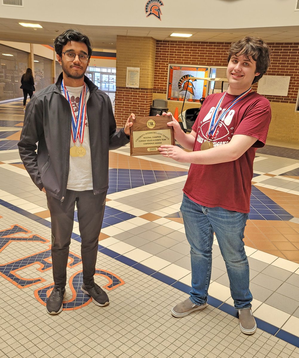 CyFairISD's tweet photo. Students excel at regional academic meets to qualify for state | https://t.co/kvYNbTeaa8 #CFISDspirit #CFISDforAll https://t.co/TUv8ppoxrc