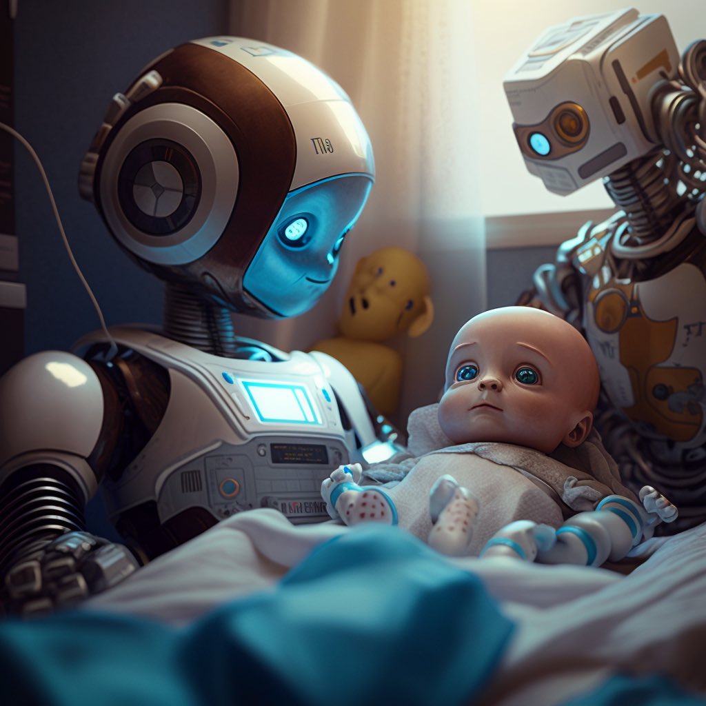 dreamcloudstu's tweet photo. First babies born after being conceived by robots 🤖 https://t.co/QPAOvbthKR
