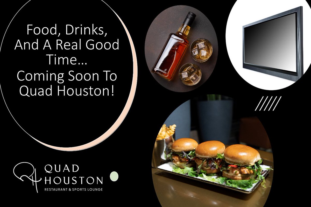 Food, Drinks, And A Real Good Time… Coming Soon To Quad Houston!

#thirdwardtx #quadhtx #thedencigars #almeda #houstonbars #houstonlounge #houstonsportsbar #houstonnightlife #goodvibes #houstonfoodies #htx