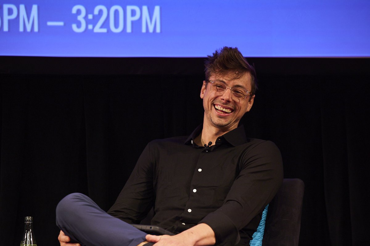 EmpireStartups's tweet image. Cheesin&apos; HARD on stage today.

#EmpireFinTech at #NYFinTechWeek