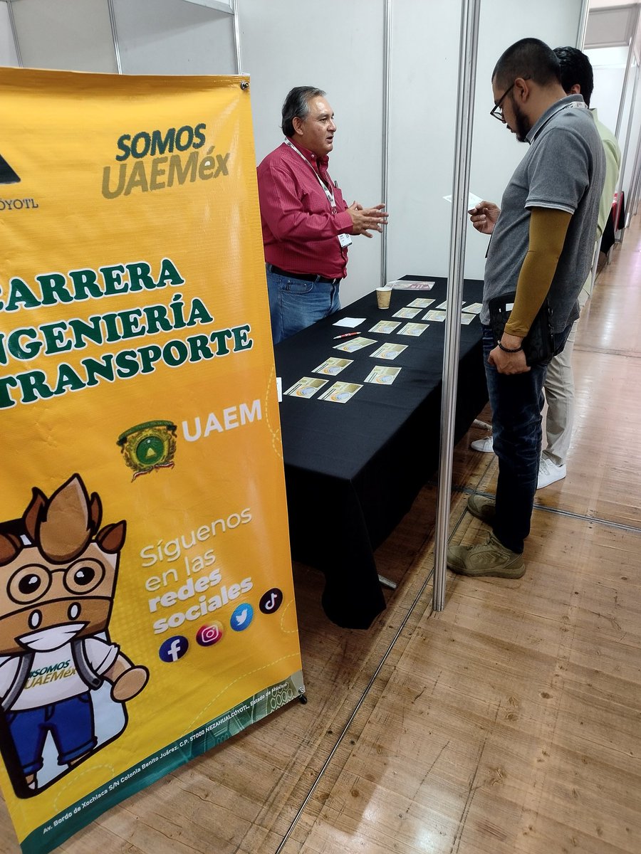 Presentes en el 14 CIT Organizado por la <a href="/AMTM_AC/">amtmac.mx</a> . Representando a nuestra <a href="/UAEM_MX/">UAEMéx</a> 
#SomosUAEMéx 💚💛