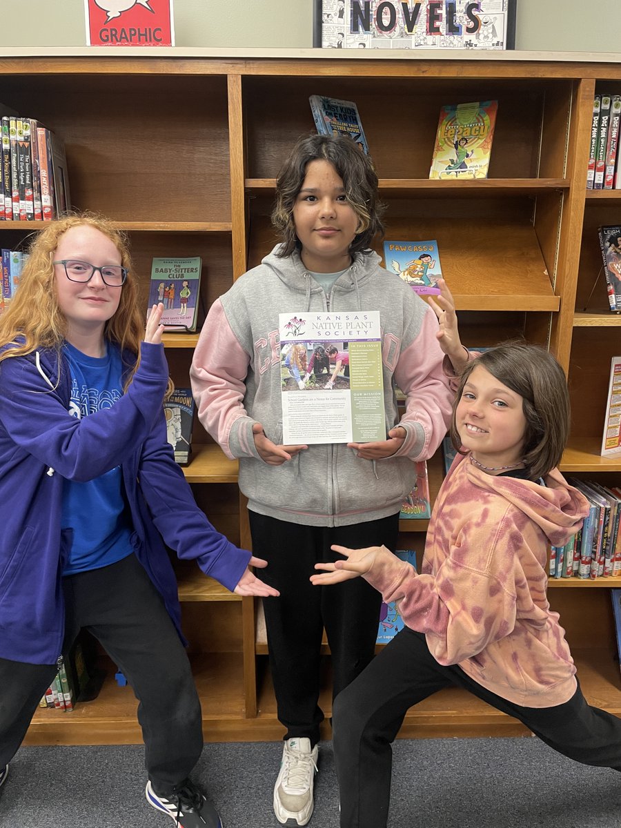 halsteadmiddle's tweet photo. FRONT PAGE! 6th graders made the frong page of the Kansas Native Plant Society publication. HMS is grateful for the opportunity to work with @ksnps Come check out our plant sale at our STEAM Fair on May 4th! #440Proud #HMSPride #outdoorclassroom #DragonCREW  @WardWillis73 https://t.co/0ADLWbv2cw