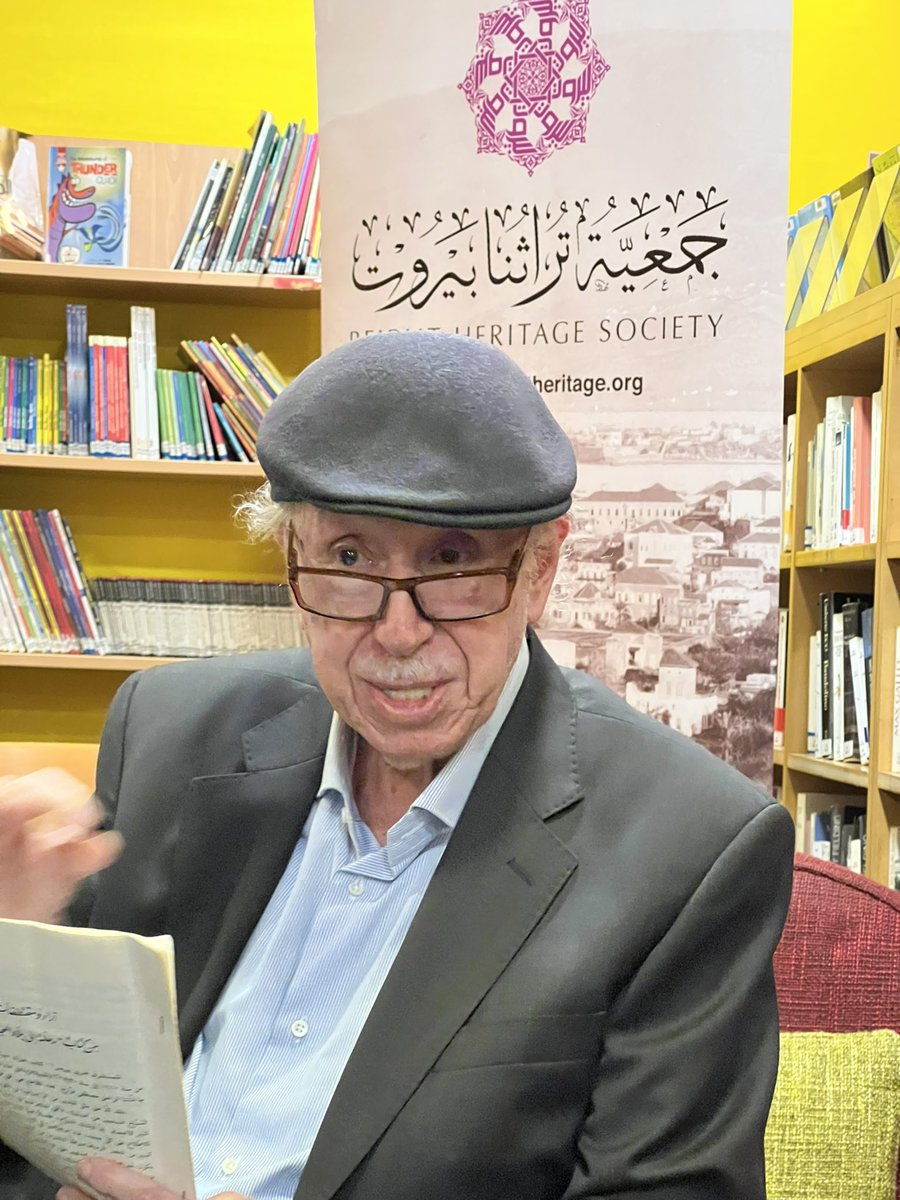 samiraezzo_'s tweet photo. But there was a book discussion at @AssabilNGO in collaboration with Beirut Heritage Society and @SnoubarBayrout of the book "بلاد المجد المفقود" by Moustafa Farroukh. https://t.co/ah2EFPCwWa