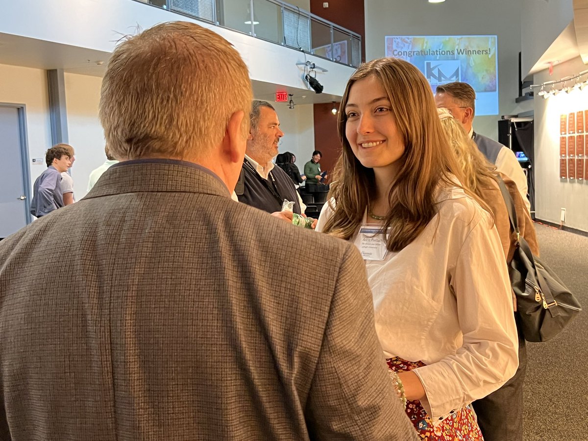 MattVeto's tweet photo. Today at the @PNAnews Keystone Awards, @LehighU student journalists at the @LUBrownWhite took home 14 individual and staff awards and the Sweepstakes Award for our division — sort of a best in state! Thank you @WITF for the tour and hospitality, and congrats to all in attendance! https://t.co/bk8AApvGRx