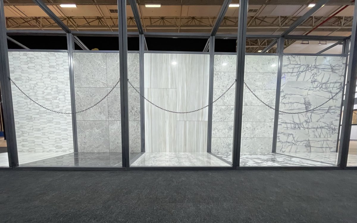 ionicstone's tweet photo. We welcome you to our stand at #marble #izmir #exhibition to view our latest collection of #naturalstone #tiles

#exhibition #stonefair #marblefair #Ionic #ionicstone #marbleizmirfair #marbleizmirfair2023 #choosenaturalstone #stonecollection #marblebathroom #designer #designers https://t.co/mDnfZpTN3m