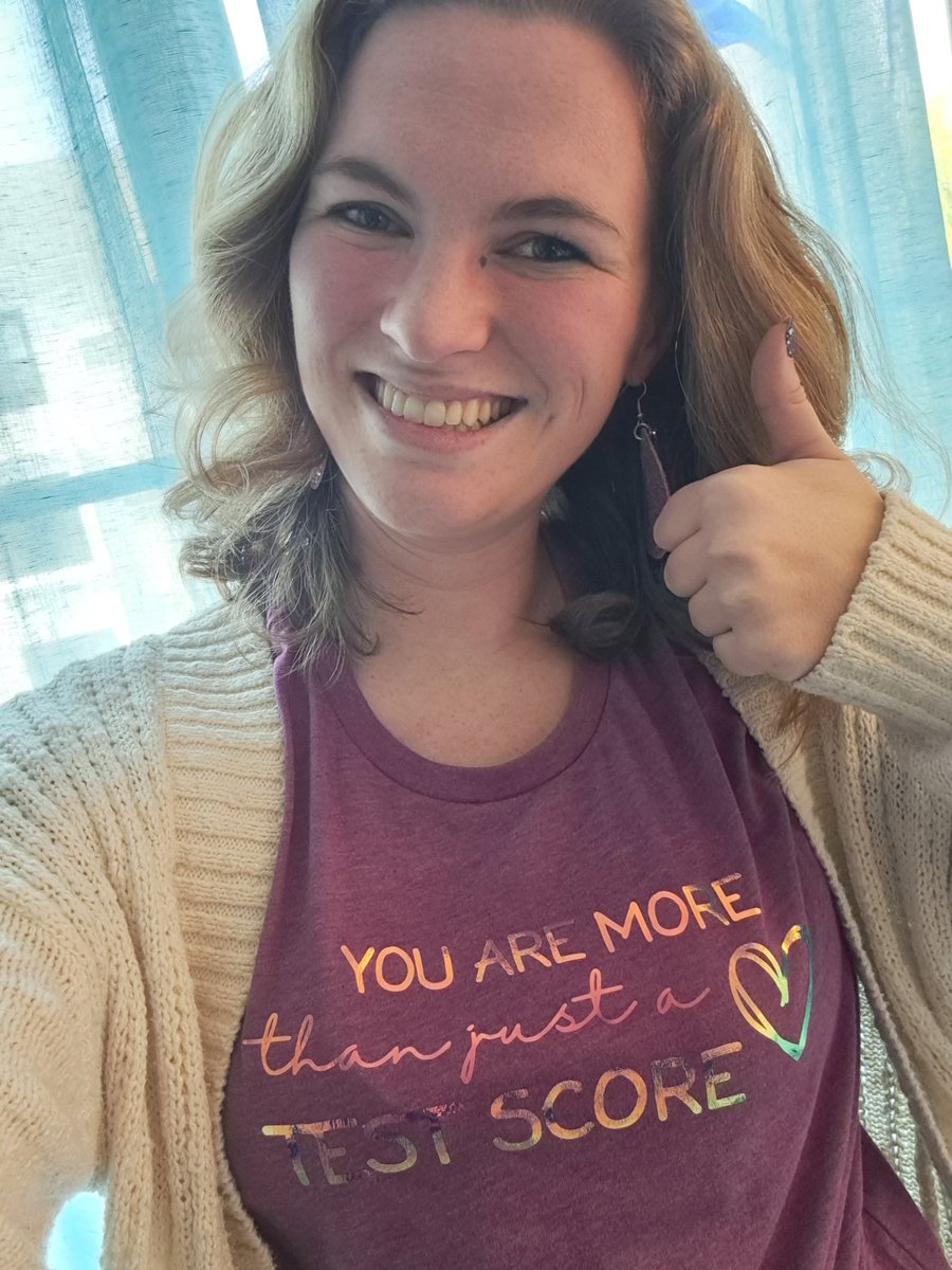 So proud of my PSSA squad! They were troopers through all three days of ELA! 🎉 💜 We are more than just our scores in 134, and it showed in their test-taking mindsets each day!