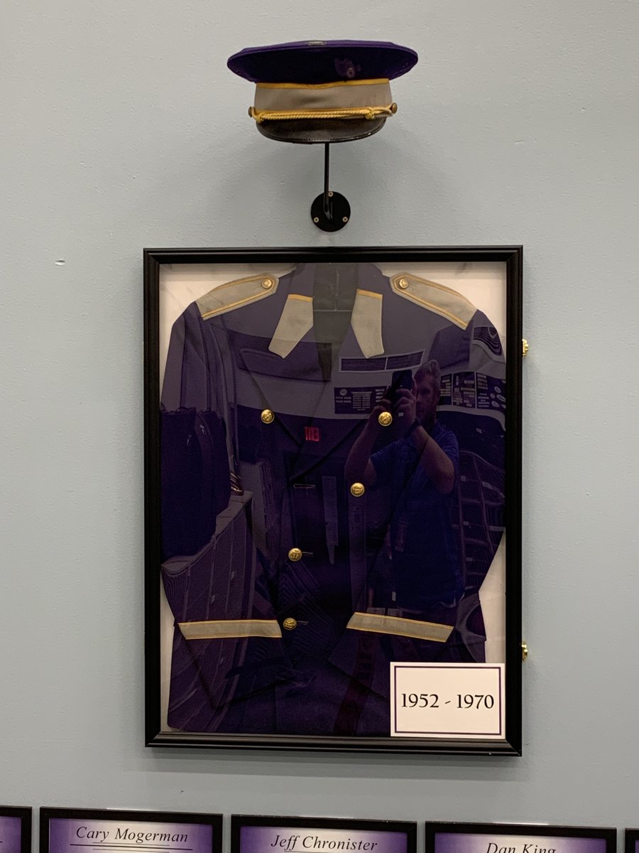TBHSBands's tweet photo. The band directors have been working on a project celebrating the history and tradition of the Buchanan/Troy Buchanan High School Band. We think it was a great addition to our room.  If you were in the BHS/TBHS Band, let us know which uniform you wore when you were in high school https://t.co/AE8MkCU14K