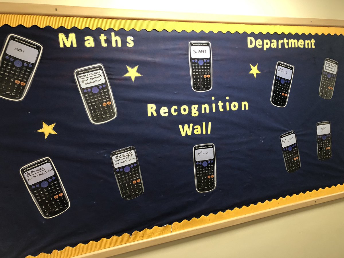 Well done to everyone on our Recognition Wall last week! Great start to the term! 🌟🌟 <a href="/KirkcaldyHigh/">Kirkcaldy High School</a>