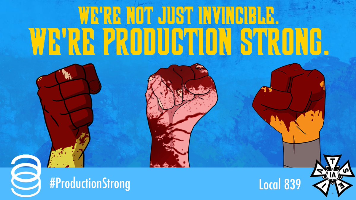 RTS 💕💕!!//

BIG NEWS!! Production on #INVINCIBLE has voted overwhelmingly to unionize with the #AnimationGuild. Show your support by spreading the good word! ⚡️⚡️  #WeAreInvincible #ProductionStrong