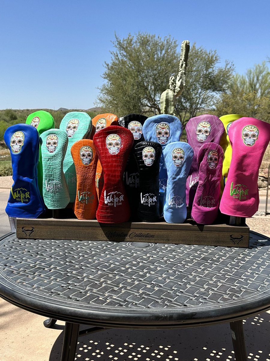 Got some new head covers in the shop today. Shoutout The Winston collection on these ones!