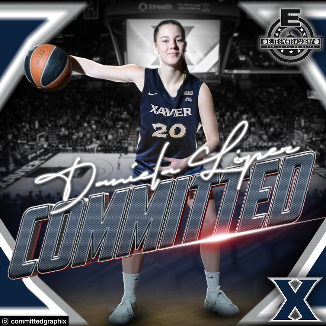 Baloncesto Base (@cantera_basket) on Twitter photo #NCAA 🔊 Class of 2023:
⛹️♀️ Daniela López (<a href="/Danielaalopezp/">Daniela López</a>)
🏀 UE Mataró - FM (<a href="/uemataro/">U.E. Mataró</a>)
✈️ Xavier (<a href="/XavierWBB/">Xavier Women's Basketball</a>)
¡Enhorabuena! 👏🏀🇺🇸 #NCAA 🔊 Class of 2023:
⛹️♀️ Daniela López (<a href="/Danielaalopezp/">Daniela López</a>)
🏀 UE Mataró - FM (<a href="/uemataro/">U.E. Mataró</a>)
✈️ Xavier (<a href="/XavierWBB/">Xavier Women's Basketball</a>)
¡Enhorabuena! 👏🏀🇺🇸