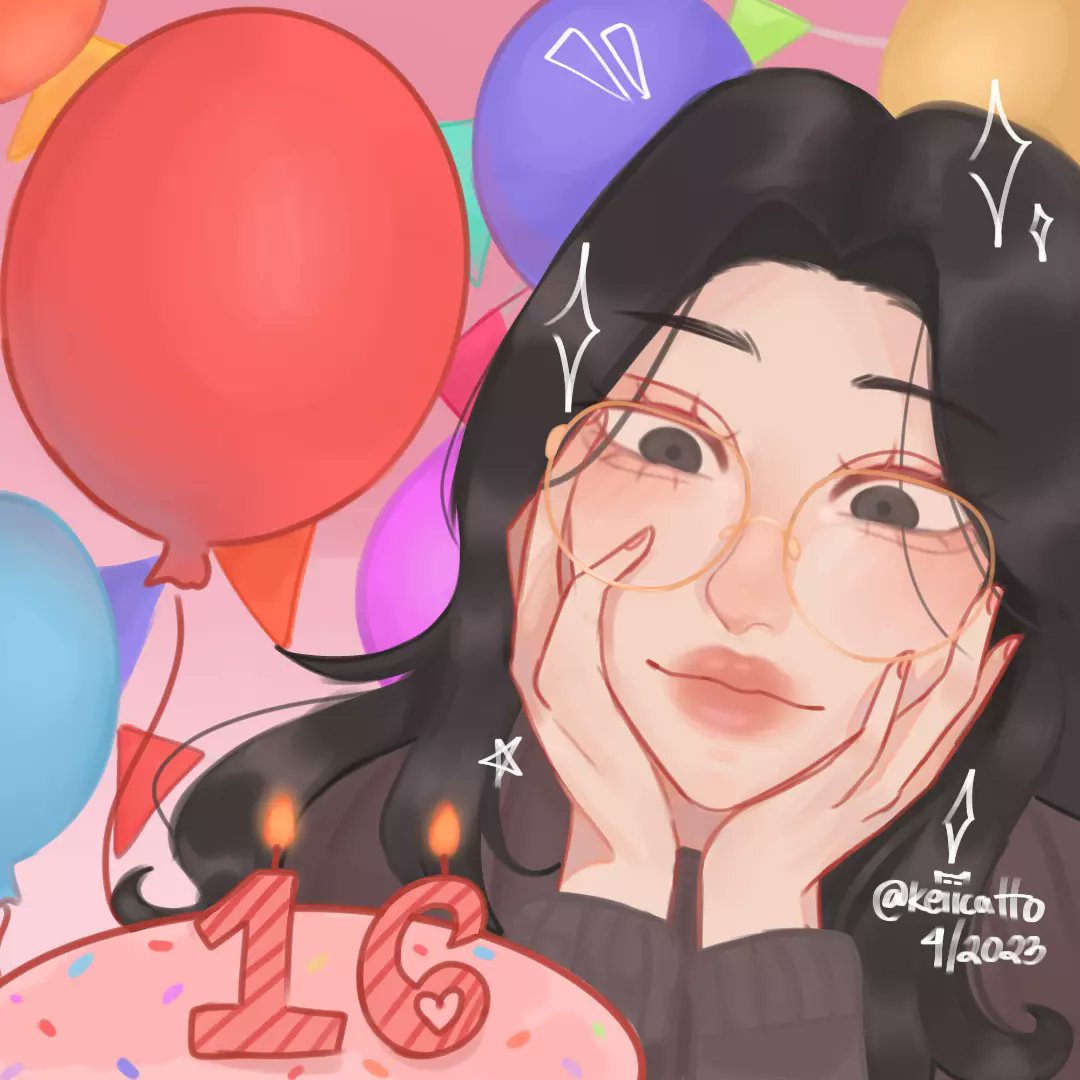 keiicatto's tweet photo. happy 16th birthday to me!! i'd never really thought of hitting 16 so this feels so unreal LMAO https://t.co/zyPzaUTtfU