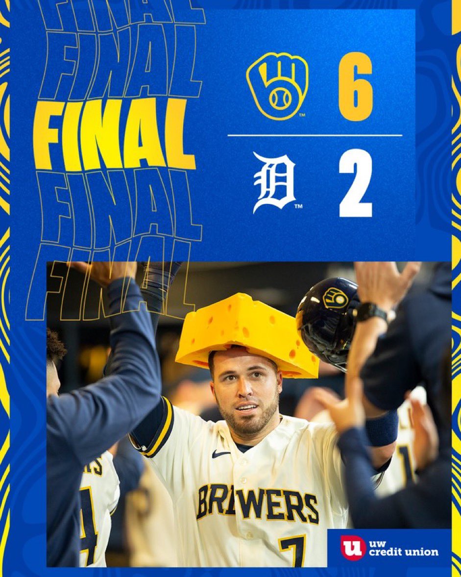 NickyCashin's tweet photo. 6 STRAIGHT MLB WINNERS 🔥

✅BREWERS -1 -140 

21-5 (81%) MLB FREE PLAYS 📈

LIKE/RT/REPLY FOR ANOTHER ⬇️ https://t.co/plI2q3VhP9