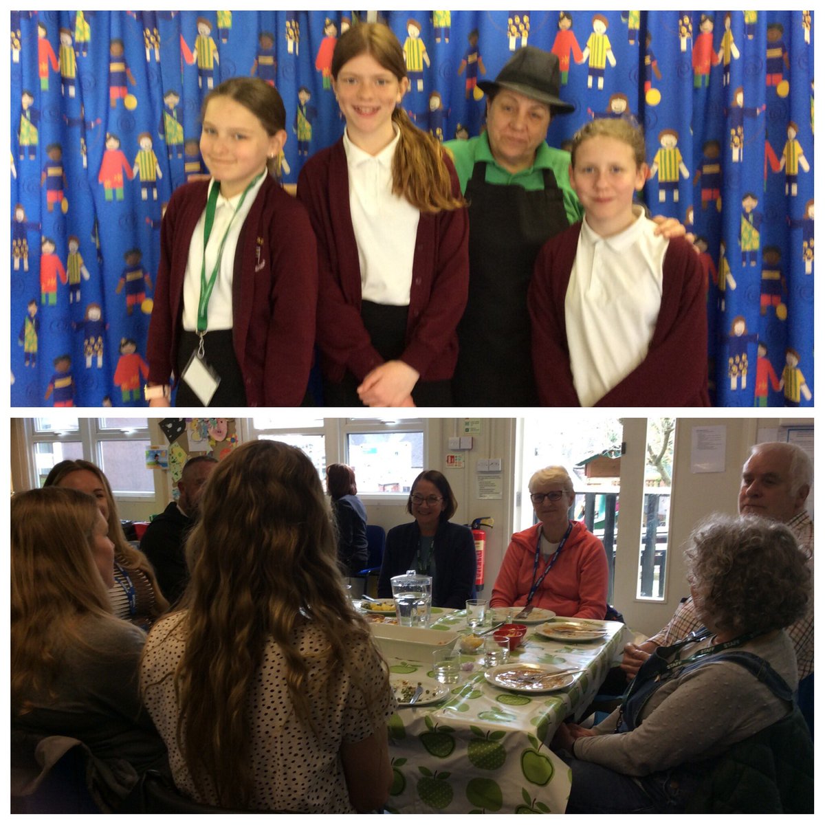 Thank you Julie for cooking for community lunch today and our helpers for helping to serve everyone. 😋