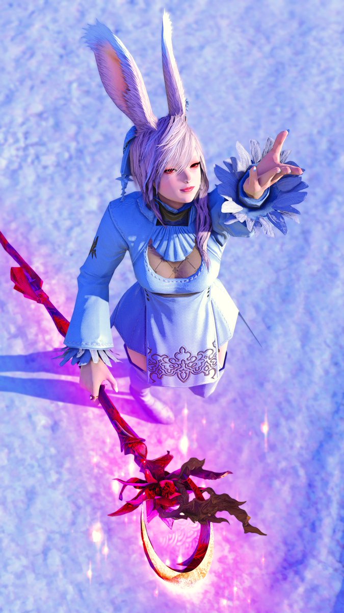 LucHemlock's tweet photo. Moon, to me. 🌙🤍🐰 #GPOSERS #ReShade #FFXIV #ffxivsnaps #XIV_PICTCLIP #ElementalDC #Viera https://t.co/la0zva0bGv