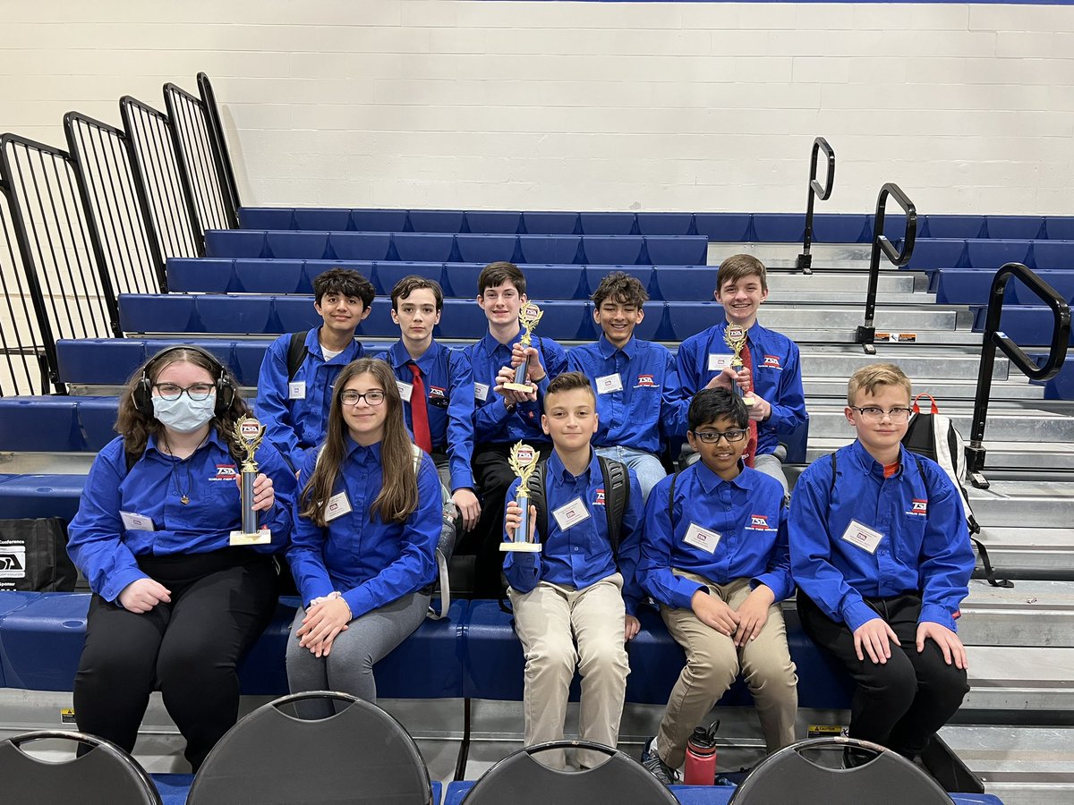 GawronPamela's tweet image. MSN TSA State Conference:
1st place Leadership Strategies
2nd place Video Game Design
3rd place Coding
3rd place Technical Design
Congratulations to a fantastic team!
@HowellTwpMSN @HowellTwpK8 @NewJerseyTSA