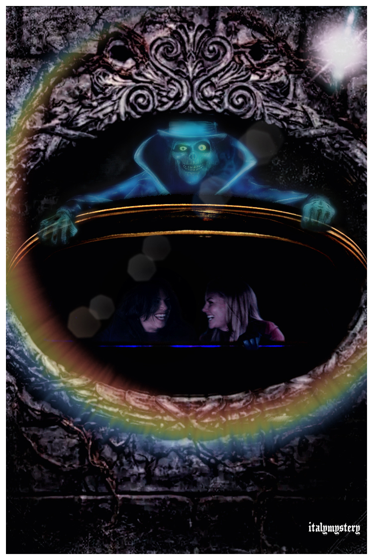 italymystery's tweet image. Phantom Manor 

 True Love on the road, day 4
Guest star a Ghost.....fake or
 #SwanQueen #sqspringbreakweek2023  #LanaParrilla #ReginaMills 
#JenniferMorrison #EmmaSwan

#sqspringbreakweek 
#DisneylandParis