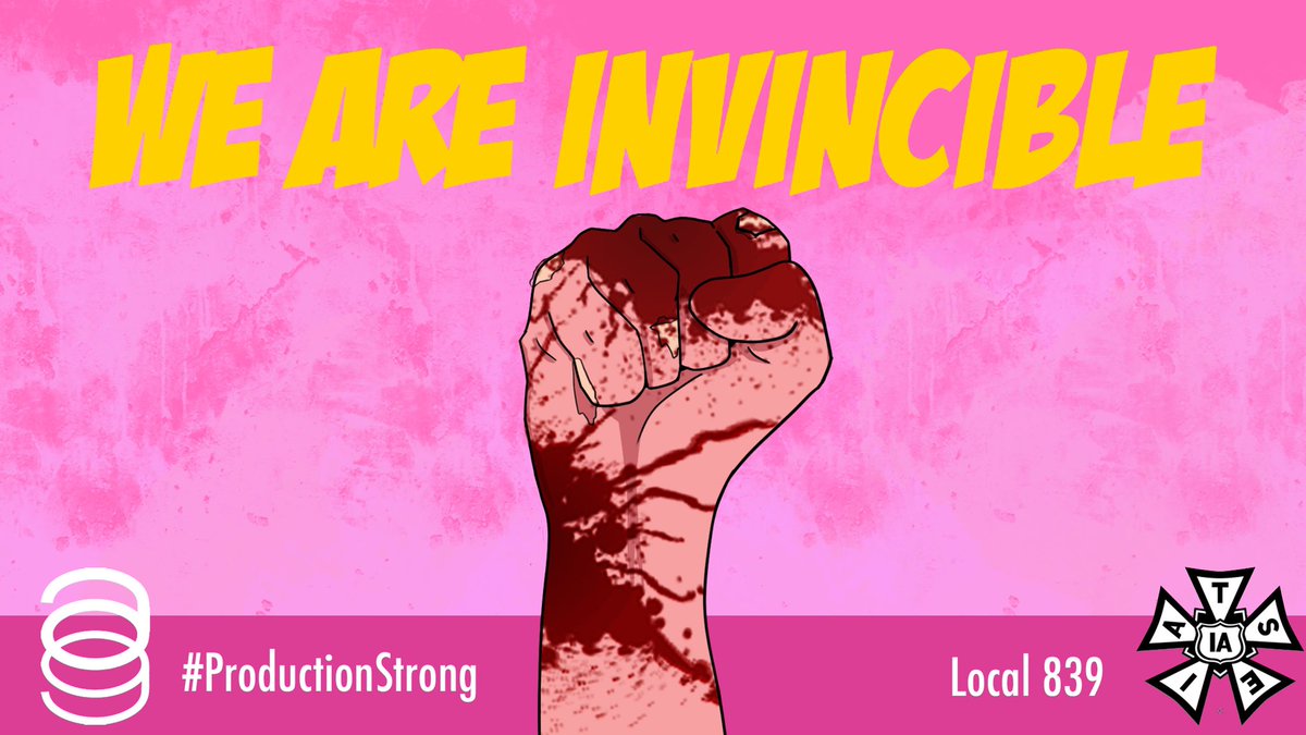 #INVINCIBLE #WeAreInvincible #ProductionStrong