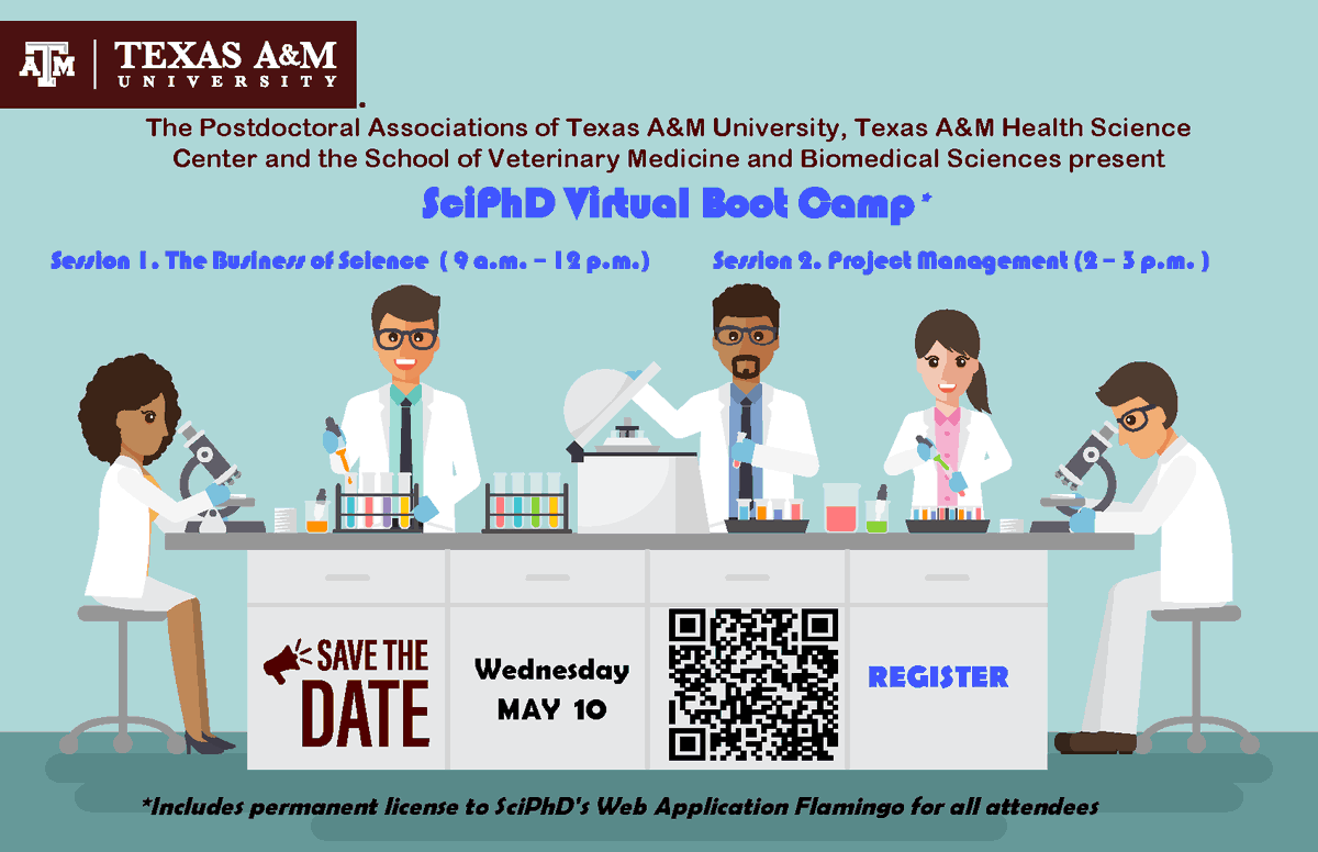 TAMU_PDA's tweet photo. Free Virtual Boot Camp

📆May 10th
📌 REGISTER HERE: https://t.co/tOMOPYbLMH https://t.co/dxJMnSUBI1