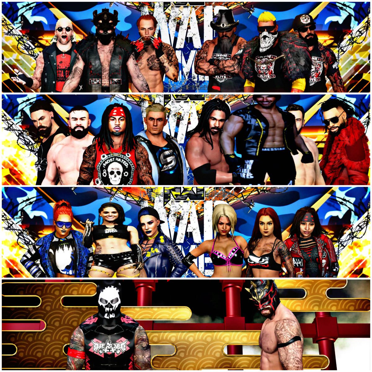 Tomorrow  spw  Special wargames show card this going be fun show for everyone

#rdsworld 
#spw