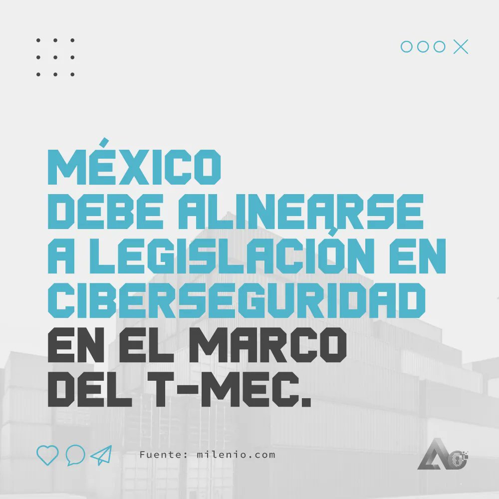 En esta era digital, todas las industrias están en riesgo de ataques cibernéticos, resulta un tema prioritario en el marco del T-MEC pues existe una legislación que hay que cumplir y esto cobra relevancia por la importancia del comercio bilateral.

#Mexico #TMEC #ciberseguridad