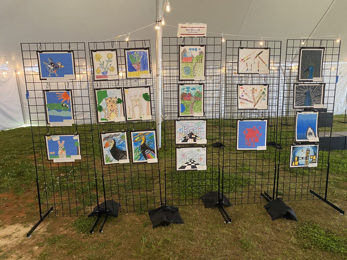 Ready for the Cherokee Cty Art Show this weekend <a href="/OGESeagles/">Oak Grove Elementary School</a> <a href="/CherokeeSchools/">Cherokee Co. Schools</a>
