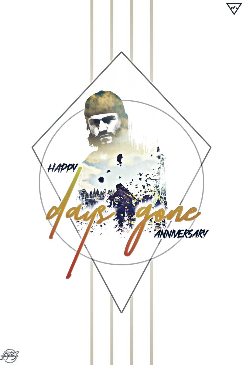 TheUnanimous1's tweet photo. Happy 4th Anniversary and Days Gone Day @BendStudio 

#bendstudio #daysgoneday #graphicart #daysgonephotomode #daysgone4thanniversary #ItsUnanimousEdits https://t.co/ujI6cslr13