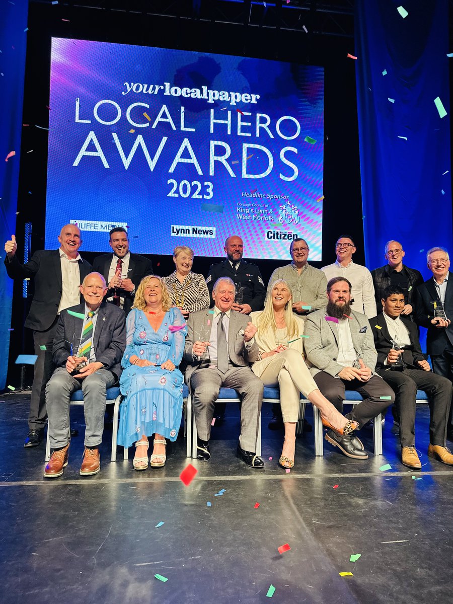 Well Done to all our Local Hero Award Winners tonight and congratulations to all the runners up! 👏👏👏👏👏