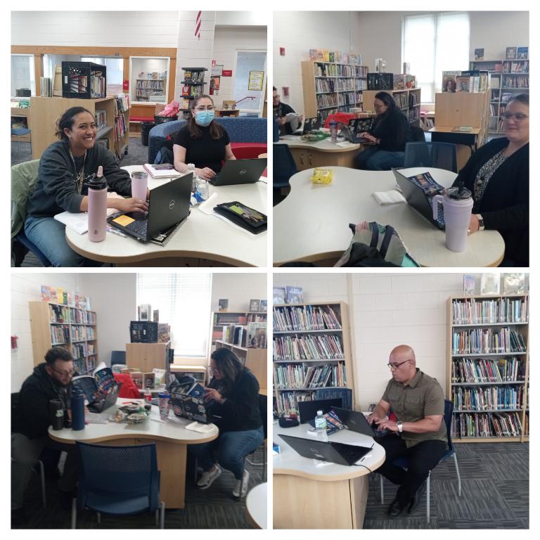SFREInstructCol's tweet photo. Coleman SIP Team PLC+ Conference Day #2. Great two days of learning! ❤️🍎🍏#VirtualPLC
@PrincipalMarotz https://t.co/f3IRzaiyMd