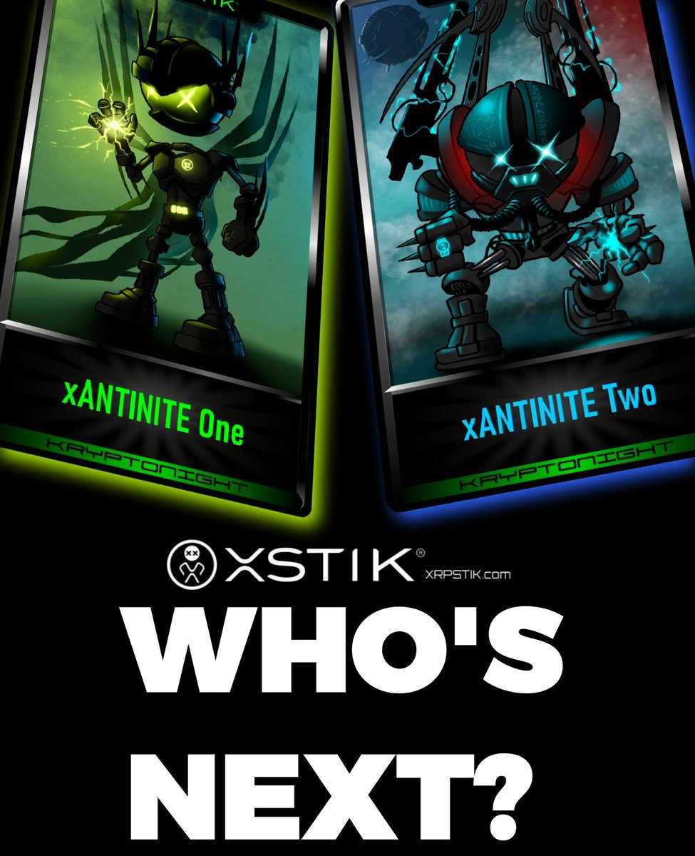 KirkBrevon's tweet image. 3 more #KRYPTONIGHT tier @xrpstik characters waiting for the signal to come through the wormhole and invade earth.

So who's next? 🧪

#heroesbsvillains #XRPLCommunity #xrp #xls20 #NFT