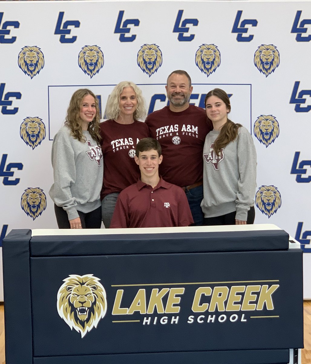 Congrats to Carter Gordy on his commitment to Texas A&amp;M University to continue his academic &amp; athletic journey!  👍🏼