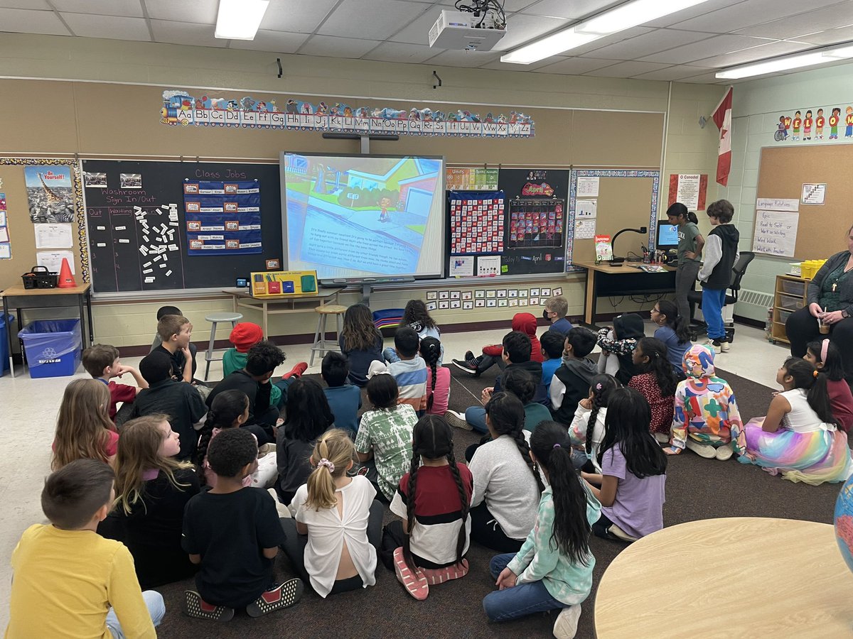 mswalsh18's tweet photo. Thanks @clare_runaghan’s Grade 5 students for sharing a book for Autism Acceptance Month 🌈♾️ @SomersetPS https://t.co/NW6VgiUvM2