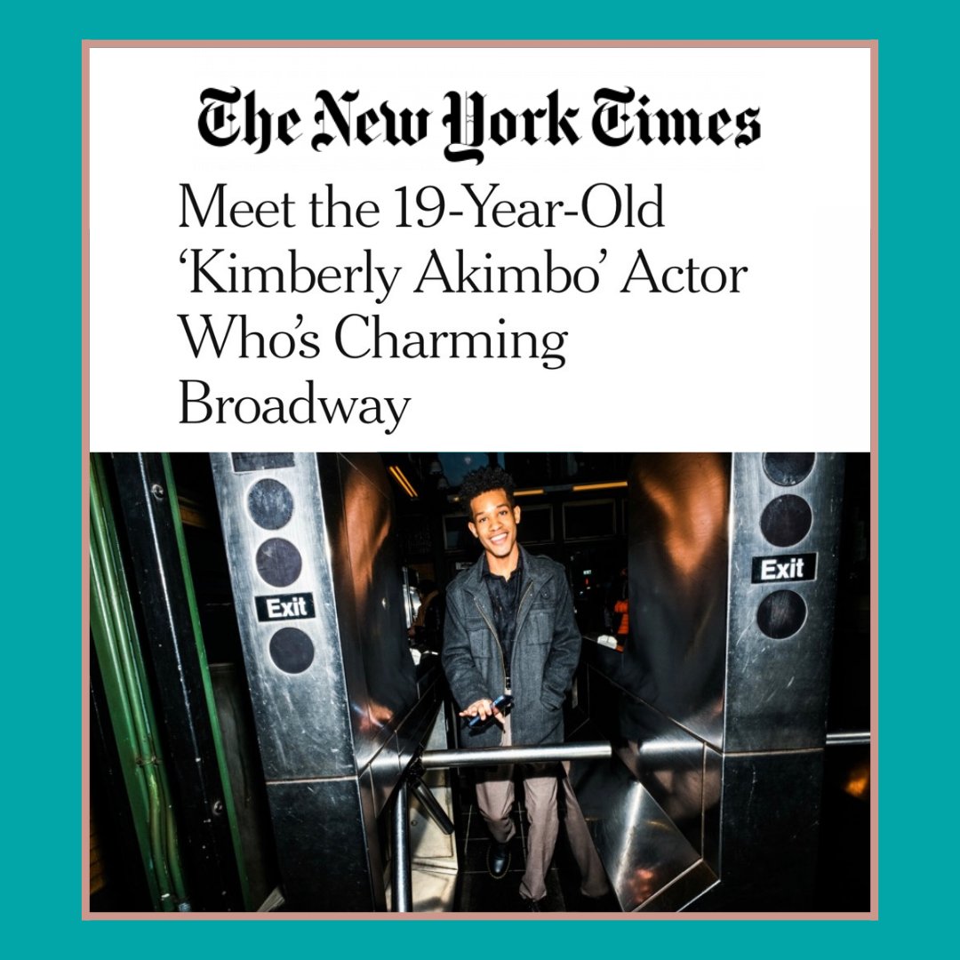 He's not in Kansas anymore! Justin Cooley discusses his Broadway debut, learning to cook, and Pokémon with the @nytimes. Read his full interview here nyti.ms/3L2jjoM. Photo by Dolly Faibyshev for The New York Times