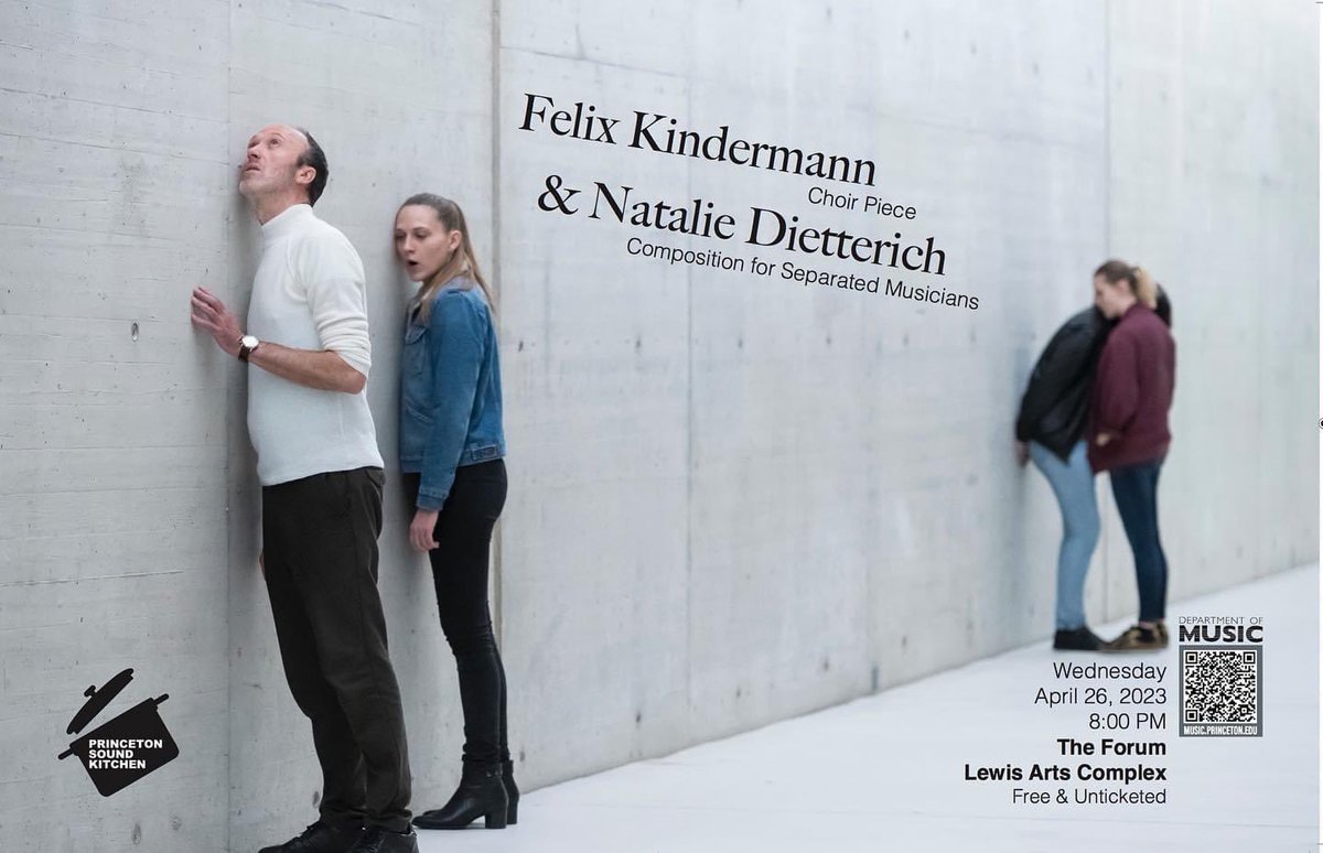 Tonight! I’ll be singing in this powerful, immersive work at Princeton University. Check it out!