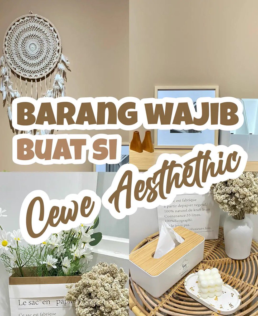 tehmelanie's tweet photo. Rekomendasi Barang Untuk Kamu Yang Aesthetic 

- A Thread - https://t.co/LW5RGGWTWm