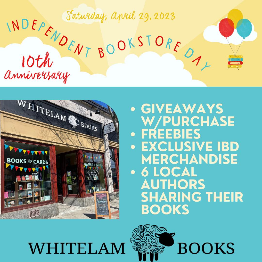 TOMORROW is Independent Bookstore Day! We are so lucky to have this wonderful store in our town! I'm sure there is a great bookstore near you too! 

#independentbookstoreday #indiebooksellers #whitelambooks #readingma
