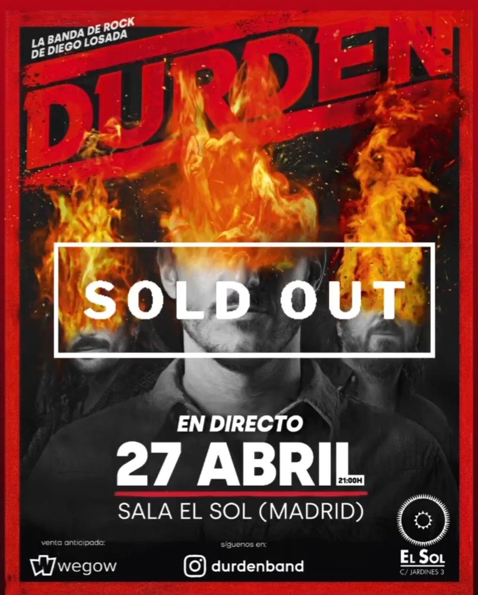 Durden_live's tweet photo. 😀🎸🎸¡VAMOS A LLENAR!🥁🥁 😀 ¡¡¡Gracias, gracias, gracias!!! "Listos para el golpe".🚀🚀🚀 @analaballo https://t.co/1qZtXoewVh