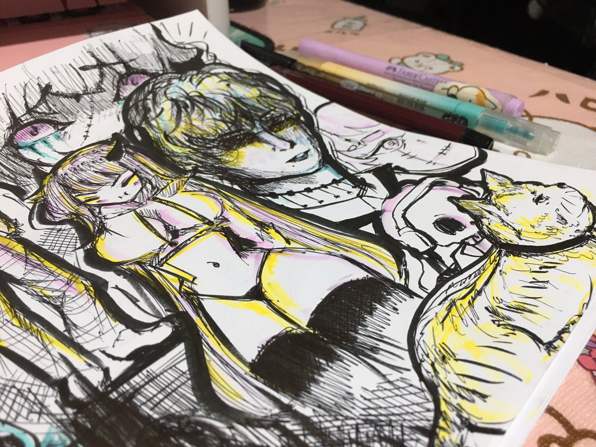 Bella_Lexous's tweet photo. Wanted to be successful on an early age but struggle is real specially if you need to postpone your passion. So I’m doing everything I can to get back on track with small steps. Here’s a sketch study I did tonight, miss this. 

Btw, how are you guys? 
Looking for art moots 🥹🌸💕 https://t.co/Sd9CIIZWAN