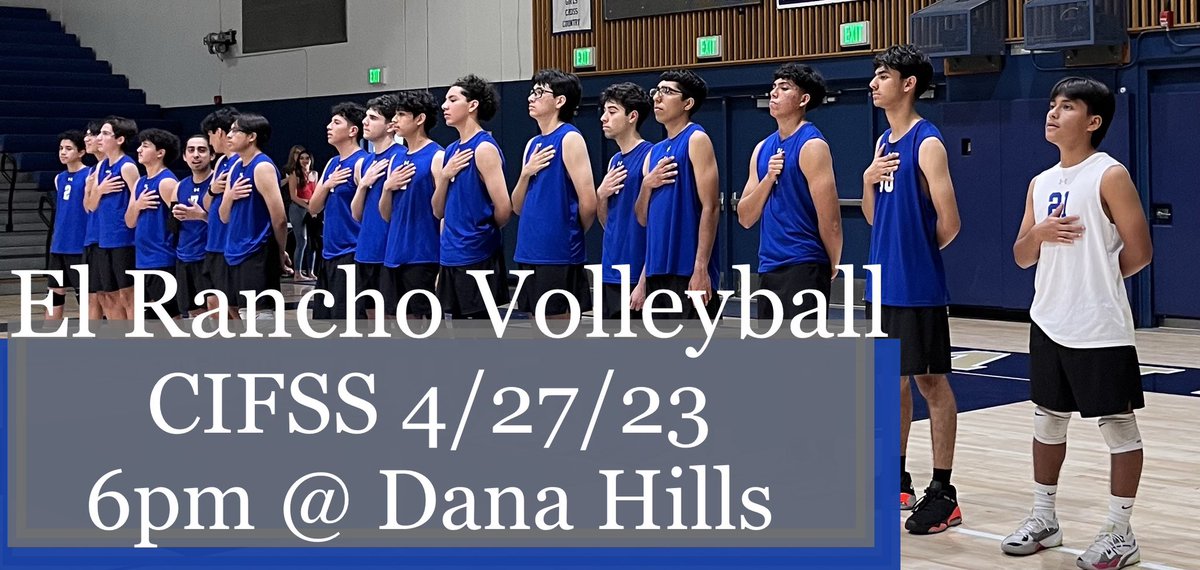 El Rancho Volleyball tweet media