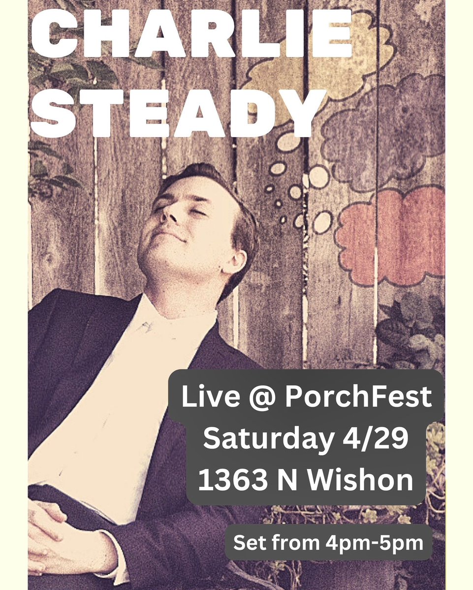 charliesteady's tweet photo. COME ON OUT THIS SATURDAY https://t.co/uA7eExPu6M
